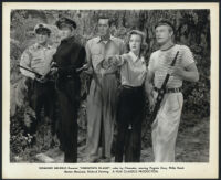 Barton MacLane, Philip Reed, Philip Nazir, Virginia Grey, and Richard Denning in Unknown Island