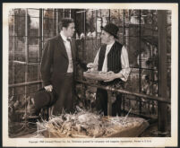 Dick Haymes and Albert Sharpe in a scene from Up In Central Park