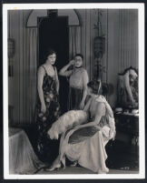 Mrs. Morgan Belmont, Florence Short, and Lillian Gish in Way Down East