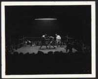 Floyd Johnson and Jack Herrick boxing in The Way Of A Girl