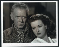 Joan Bennett and Charles Bickford in The Woman On The Beach
