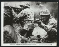 Soldiers in a scene from A Yank In Korea