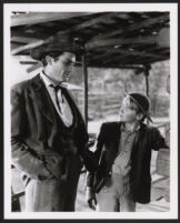 Gregory Peck and Claude Jarman in The Yearling