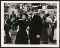 Red Skelton and Gloria DeHaven in The Yellow Cab Man