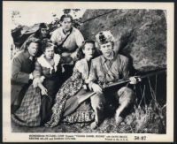David Bruce, Kristine Miller, and others in Young Daniel Boone