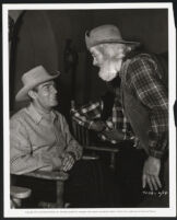 Randolph Scott and George Gabby Hayes in Albuquerque