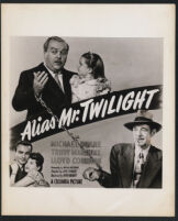 Promotional advertising for Alias Mr. Twilight
