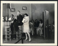 Karl Dane and other cast members in All At Sea