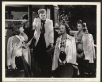 Diana Lynn, Betty Hutton, Dorothy Lamour, and Mimi Chandler in And the Angels Sing