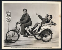 Tom Ewell, Harvey Lembeck, and Mari Blanchard in Back at the Front