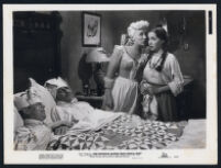 Rudy Vallee, Cesar Romero, Betty Grable, and Olga San Juan in The Beautiful Blonde From Bashful Bend