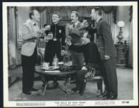 Fred Astaire, Henry Slate, Clinton Sundberg, and Keenan Wynn in The Belle of New York