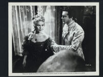 Paula Corday and Richard Greene in The Black Castle