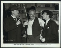 Chester Morris, Unidentified actor, and George E. Stone in Boston Blackie and the Law
