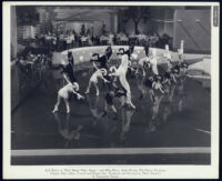 Cast members in a scene from Buck Benny Rides Again