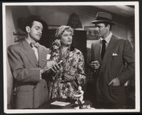Douglas Fowley, Vivian Oakland, and Robert Sterling in Bunco Squad