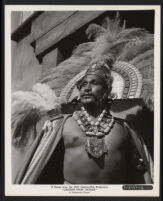 Unidentified actor portraying Aztec Emperor Montezuma in Captain From Castile