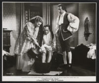 Joan Fontaine, Bob Hope, and Basil Rathbone in Casanova's Big Night