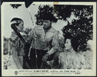 Vera Miles, Guy Madison, and Helen Westcott in The Charge at Feather River