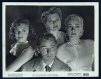 Donna Reed, Alan Ladd, Irene Hervey, and June Havoc in Chicago Deadline
