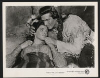 Suzan Ball and Victor Mature in Chief Crazy Horse