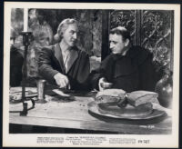 Fredric March and Felix Aylmer in Christopher Columbus