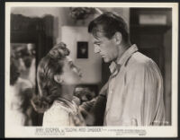 Lilli Palmer and Gary Cooper in Cloak and Dagger