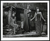Maria Montez, Lon Chaney Jr., and Lois Collier in Cobra Woman