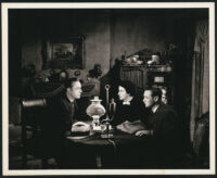 Charles Boyer, Katina Paxinou, and Peter Lorre in Confidential Agent
