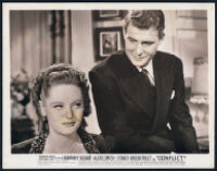 Alexis Smith and Charles Drake in Conflict