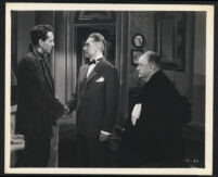 Paul Henreid, Victor Francen, and Sydney Greenstreet in The Conspirators