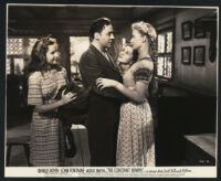 Joyce Reynolds, Charles Boyer, Joan Fontaine and Alexis Smith in The Constant Nymph