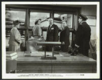 Dorothy Malone, Broderick Crawford, Ed Begley, and Carl Benton Reid in Convicted