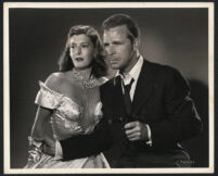 Micheline Cheirel and Dick Powell in Cornered