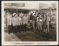 Carolina Cotton, Guinn Williams, Guy Kibbee, Jeff Donnell, Ken Curtis, and other Unidentified cast members in Cowboy Blues