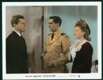 Dana Andrews, Tyrone Power, and Anne Baxter in Crash Dive