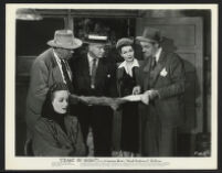 Faye Emerson, Cy Kendall, Charles C. Wilson, Jane Wyman, and Jerome Cowan in Crime By Night