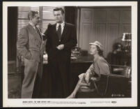 Warner Baxter, Stephen Dunne, and Lois Maxwell in The Crime Doctor's Diary