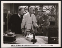 Cliff Clark, Robert Emmett Keane, and Warner Baxter in The Crime Doctor's Diary