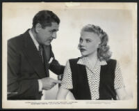 Warner Baxter and Claire Carleton in The Crime Doctor's Man Hunt