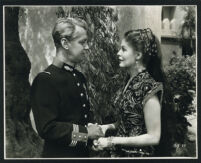 Alan Ladd and Arlene Dahl in Desert Legion