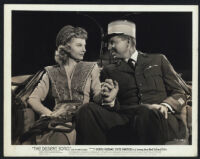 Irene Manning and Bruce Cabot in The Desert Song