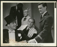 Bing Crosby, Fred Keating, and others in Doctor Rhythm.