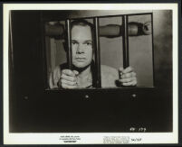 Myron Healey behind bars in Gang Busters