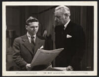 Mickey Rooney and Henry O'Neill in Girl Crazy