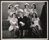 William Bendix and cast members in A Girl in Every Port