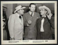 William Bendix, Don DeFore, and Groucho Marx in a scene from A Girl in EveryPort