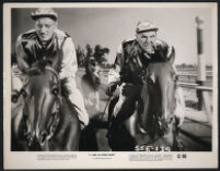 Groucho Marx and William Bendix racing in A Girl in Every Port