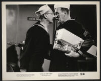 Groucho Marx confronting William Bendix in A Girl in Every Port