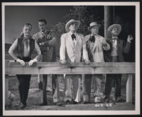 Marie Wilson, Don DeFore, William Bendix, Gene Lockart, and Groucho Marx in A Girl in Every Port